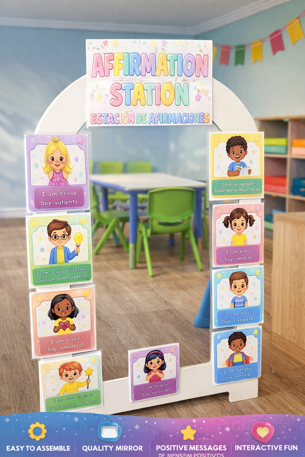 Affirmation Station Bilingüe para Niños  (PDF Digital)