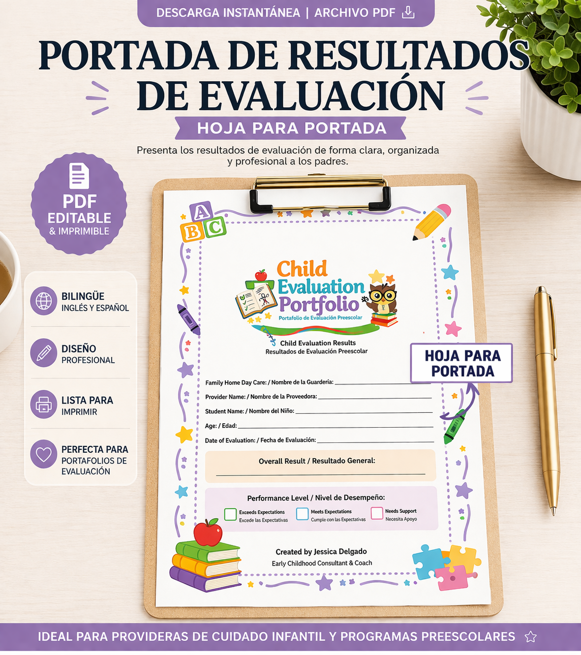 Portada del Sistema de Evaluación y Resultados