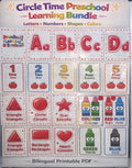 Circle Time Preschool Learning Bundle Bilingüe